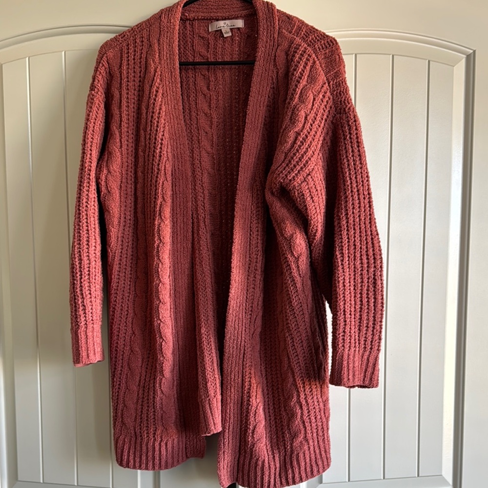 Love Tree Women's Cardigan - Rust